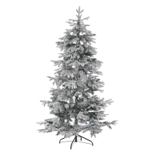 Artificial Snowy Christmas Tree TOMICHI 180 cm White