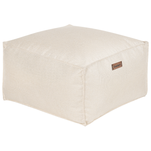 Beliani Pouffe BOULDER Off-White
