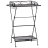Beliani Side Table ANCUD Metal Black 1