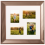 Beliani Frame for 4 Photos DABOLA Copper 1