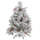 Beliani Artificial Snowy Christmas Tree MASALA 120 cm White 1