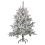 Beliani Artificial Snowy Christmas Tree TOMICHI 120 cm White 1