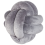 Beliani Throw Cushion MALNI 20 x 20 cm Velvet Grey Solid 1