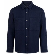 (S, Navy) Front Row Unisex Adult Premium Overshirt