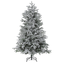 Artificial Snowy Christmas Tree BASSIE 210 cm White