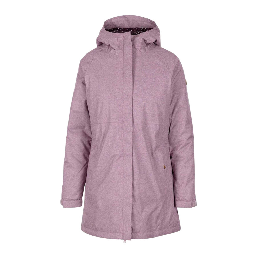 Trespass Women's Padded Waterproof Jacket in Rose | Size: 10 - Image 2