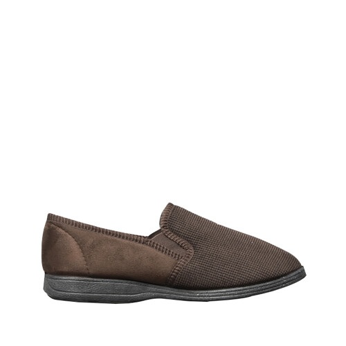 (11 UK, Brown) Mirak Tim Mens Slippers 2
