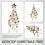 Iron  bell  Christmas tree desktop simulation Christmas tree display Christmas decorations As Shown 7