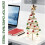 Iron  bell  Christmas tree desktop simulation Christmas tree display Christmas decorations As Shown 10