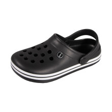 (7 UK-8 UK, Black) Keanu Unisex Adult Contrast Detail Clogs