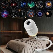 Inteligentný dynamický 5D holografický nočný projektor Galaxy Ocean HD 2 v 1