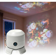 Dynamisch roterend LED-projectorlicht, 360 roterend oceaangolf-nachtprojectie-nachtlampje, projectiebasis met meerder
