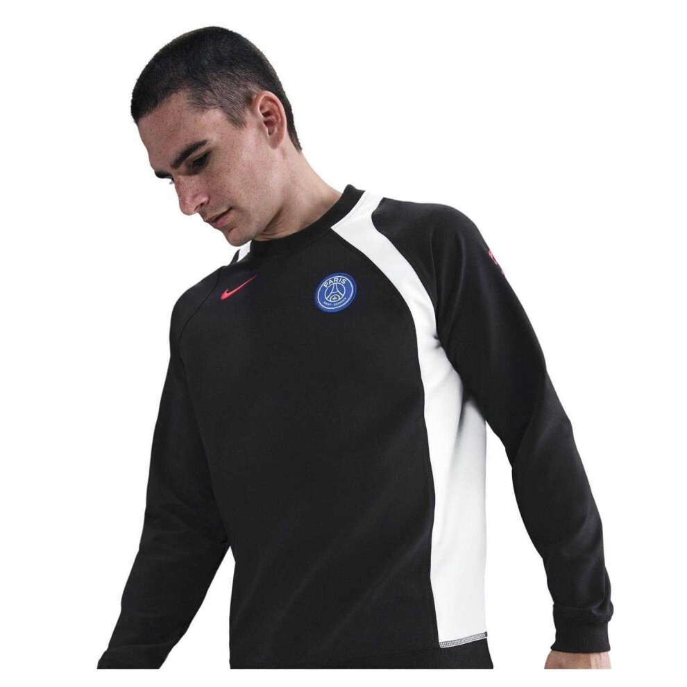 Nike (Xxl, Black/White) Mens T90 2025/2026 Paris Saint Germain Fc Sweatshirt
