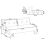Beliani Sofa Bed 2 Seater VESTFOLD Velvet Grey 3