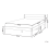 Beliani Bed Pine Wood MADONE 140 x 200 cm (EU Double) Light Brown 3