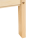 Beliani Bed Pine Wood MADONE 140 x 200 cm (EU Double) Light Brown 6