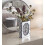Silver Book Shaped Flower Vase Diamond 20x15x6.5Cm 3