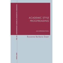 Academic Style Proofreading An Introduction Paperback Book