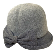 Ull vinterhatt Vintage Fedora hatter for kvinner Kirkehatter Fiskehatt Filthatt