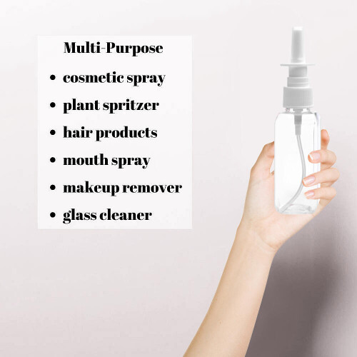 50ml Colored Plastic Spray Bottle Small Cosmetic Plastic Premium Durable 1
