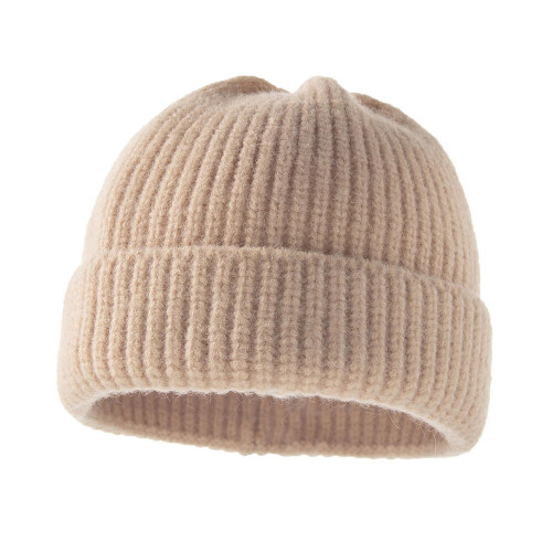 Φθινόπωρο-Χειμώνας Ζεστό Πλεκτό Σκούφο για Παιδιά Καθαρό Χρώμα Ακ