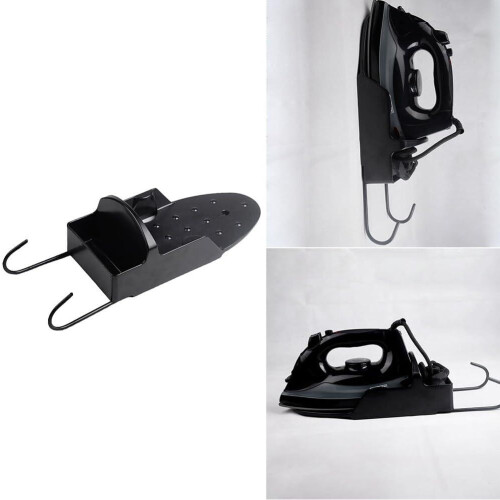 Suporte de parede para tábua de passar roupa, eficiente e resistente ao calor. 2