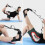 Γιόγκα Stretching Strap Sports Leg and Cub Stretching Βελτιώστε την Ευλυγισία σας με 5