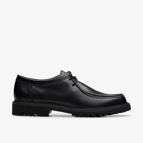 Clarks (Standard, 9.5 (Adults')) Berwick Seam Black Leather