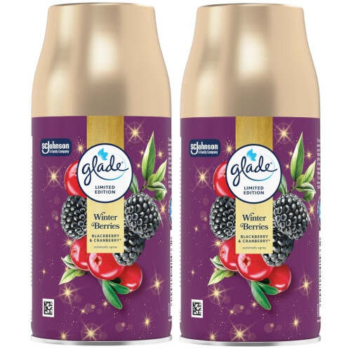 Glade 2 x Glade Automatic Spray Refill 269ml - Winter Berries