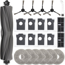 For L10s Ultra Gen 2/L10s Pro Ultra Heat/Mova E30 Ultra/X30 Ultra Main Side Brush Hepa Filter Mop Cloth Dust Bags