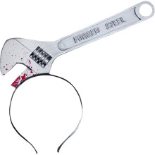 Halloween Bloody Tool Headband Scary Costume Accessory Cosplay Party Prop
