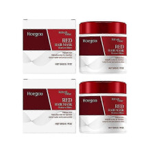 (2pcs) Color Depositing Red Hair Mask Color Boosting Conditioner, Hydrates and Enhances Red Tones for Color-Treated Dyed Hair 90g