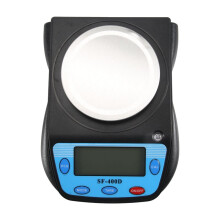 SF-400D Labor für Analytische Waage Elektronische Digital Waage KüChen Waage 500G / 0,01G Schwarz