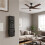 Ceiling Fan Remote Control Kit 6-Speed Adjustable Ceiling Fan Remote Replacement for Home Bedroom 2