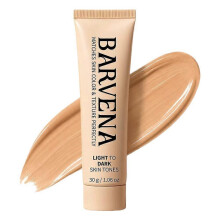 (#02) BARVENA Color Changing Foundation Matches Skin Color & Texture Perfrctly-30g