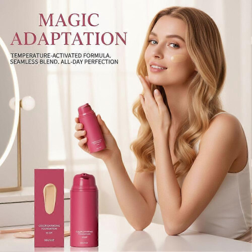 Color Changing Foundation,Temperature-sensitive Color-changing Foundation-30g 2