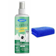 (100ml) Plastic Yellowing Removal Agent, Car Plastic Yellowing Cleaning Spray-50/100ML