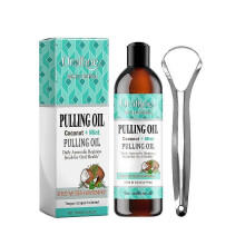 Oil Pulling with Coconut Oil & Peppermint-Oil for Oral-Care Mouthwash-100ml