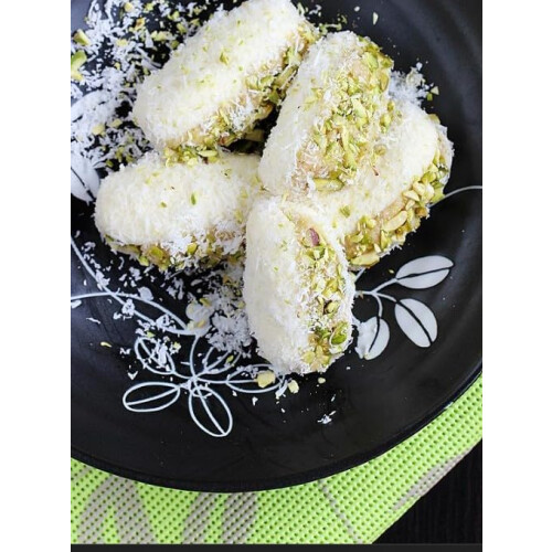 (White Chum Chum Coconut 500g) The Taste Sweets