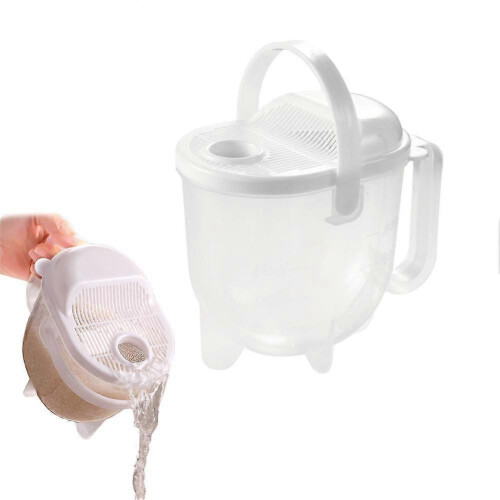 Hands-Free Rice Washer with Drain and Rinse Function W3I3
