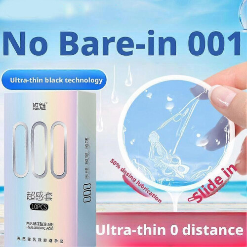 Non-spermatozoa Condoms Thin Condom 10 Pack 1