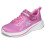 Skechers (, ) Skechers Wave 92 Polyester Girl's Pink Trainers 5