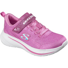 (, ) Skechers Wave 92 Polyester Girl's Pink Trainers