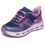 Skechers (, ) Skechers Glide-Step + Sprint Lines Girl's Navy/Multi Trainers 5