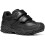 Geox (, ) Geox J Buller Leather Boy's Black Trainers 1