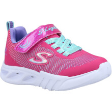 (, ) Skechers Flicker Flash Girl's Pink/Multi Trainers