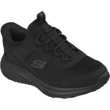 (, ) Skechers Bounder Pro Polyurethane Boy's Black Trainers