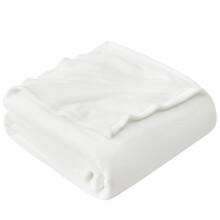 EHEYCIGA Large Fleece Throw Blanket for Sofa 220x240cm, White | Soft Fluffy Blanket for Bed, Warm Large Throws for Adults, Fit All Season