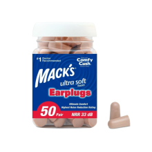 Mack's Ultra Soft Foam Earplugs, 50 Pair - 33dB