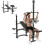Multi-Exercise Adjustable Weight Bench with Bench Press Rack 1
